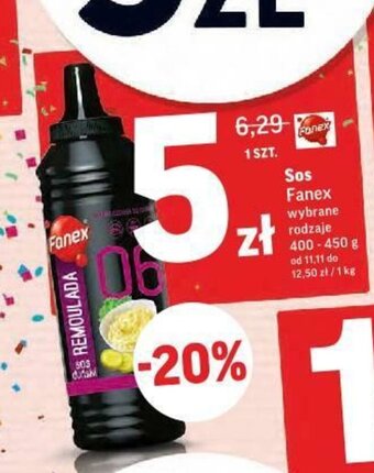 Intermarche Sos Fanex 400-450g oferta
