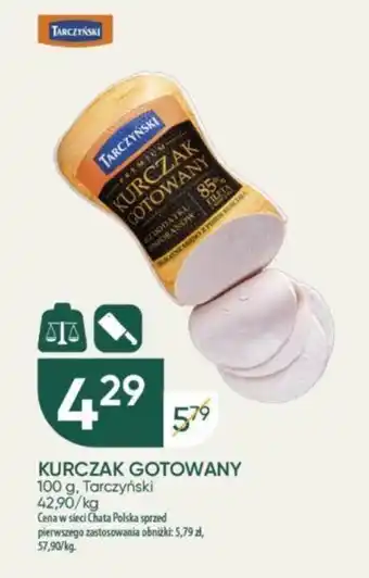 Chata Polska KURCZAK GOTOWANY 100 g oferta