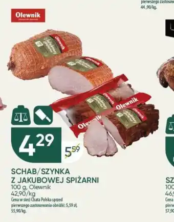 Chata Polska SCHAB/SZYNKA Z JAKUBOWEJ SPIŻARNI 100 g oferta