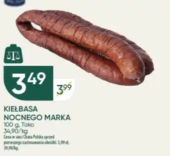 Chata Polska KIEŁBASA NOCNEGO MARKA 100 g oferta