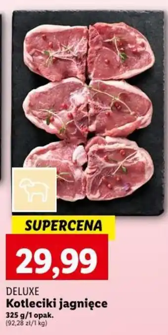 Lidl DELUXE Kotleciki jagnięce 325 g oferta