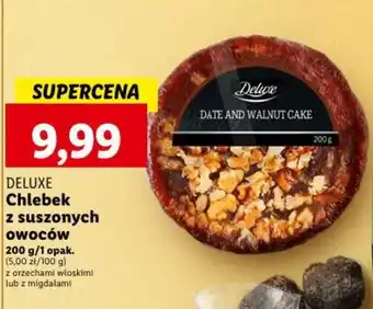 Lidl DELUXE Chlebek z suszonych owoców 200g oferta