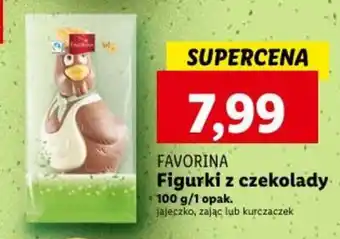 Lidl FAVORINA Figurki z czekolady 100g oferta