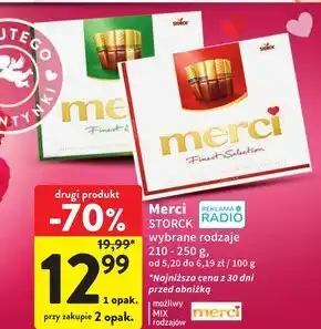 Intermarche merci Finest Selection Kolekcja czekoladek 250 g oferta