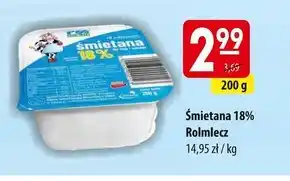 MOKPOL Rolmlecz Śmietana do zup i sosów 18% 200 g oferta