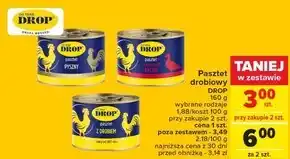 Carrefour Drop Pasztet z drobiem 160 g oferta