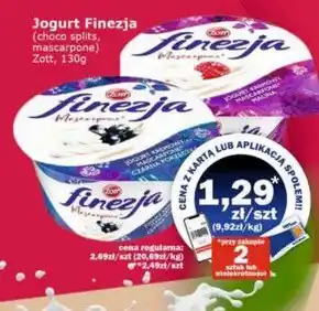 Zott Finezja Mascarpone Jogurt kremowy 130 g