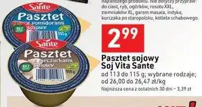 Stokrotka Optima Sante Pasztet z pomidorami sojowy 113 g oferta