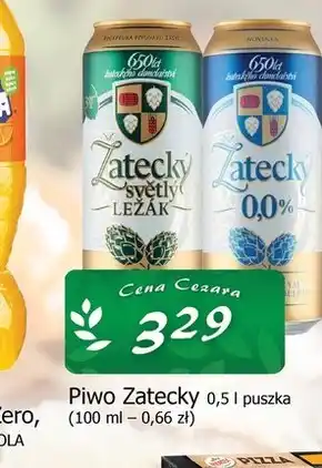 Cezar Delikatesy Piwo Zatecky oferta