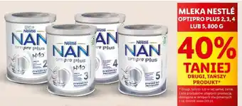 Lidl MLEKA NESTLÉ OPTIPRO PLUS 2 3 4 LUB 5 800 G oferta