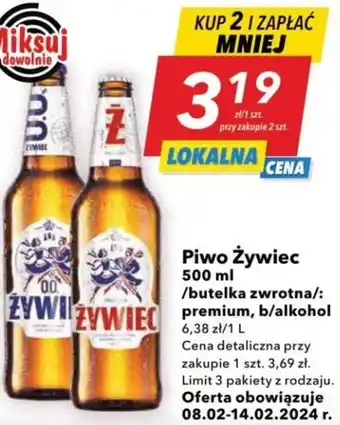 Lewiatan Piwo Żywiec 500ml oferta