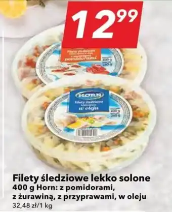 Lewiatan Horn Filety śledziowe lekko solone 400 g oferta