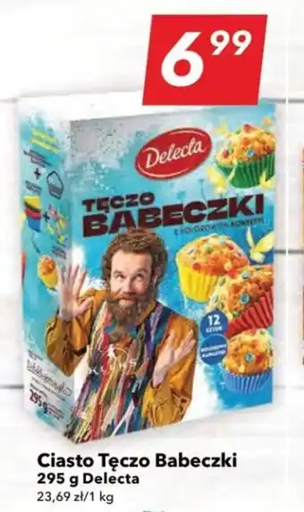 Lewiatan Delecta Ciasto Tęczo Babeczki 295 g oferta