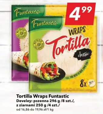 Lewiatan Develey Tortilla Wraps Funtastic 296 g oferta