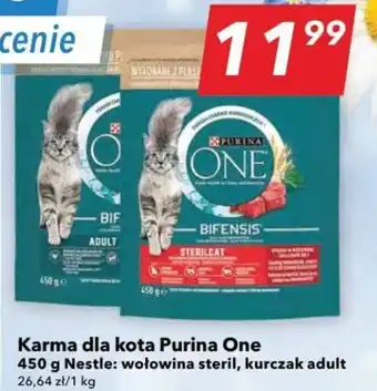 Lewiatan Nestle Karma dla kota Purina One 450 g oferta