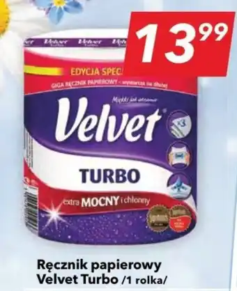 Lewiatan Ręcznik papierowy Velvet Turbo 1 rolka oferta