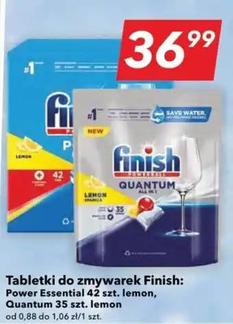Lewiatan Tabletki do zmywarek Finish: Power Essential 42 szt oferta