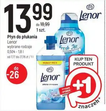 Intermarche Płyn do płukania Lenor 0,504-1,8l oferta