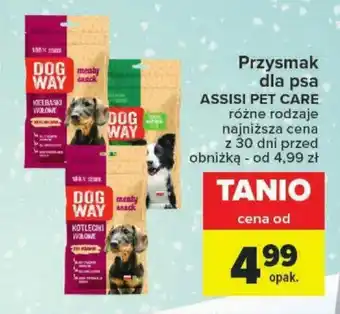 Carrefour Market Przysmak dla psa ASSISI PET CARE oferta