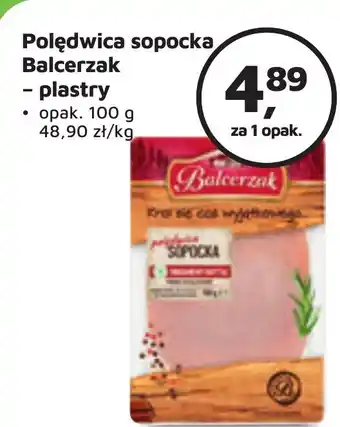 Odido Polędwica sopocka Balcerzak - plastry 100g oferta