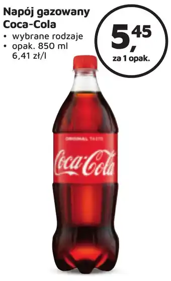Odido Napój gazowany Coca-Cola 850ml oferta