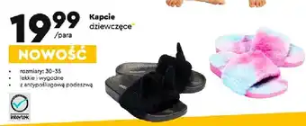 Biedronka Kapcie dziewczęce oferta