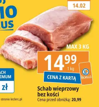 E.Leclerc Schab bez kości oferta