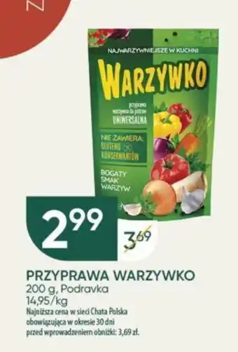 Chata Polska PRZYPRAWA WARZYWKO 200 g oferta