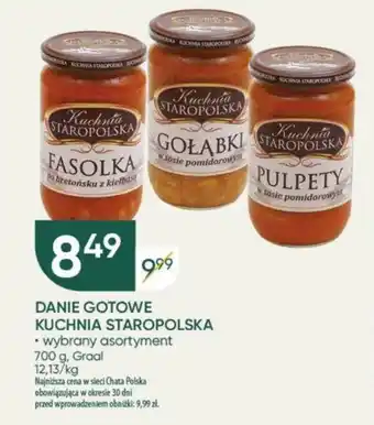 Chata Polska DANIE GOTOWE KUCHNIA STAROPOLSKA 700 g oferta