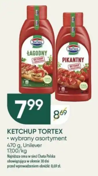 Chata Polska KETCHUP TORTEX 470 g oferta