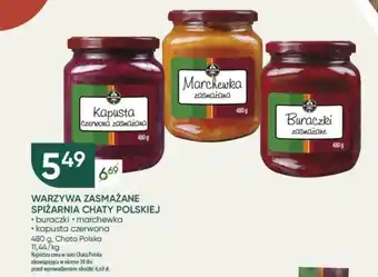 Chata Polska WARZYWA ZASMAŻANE SPIŻARNIA CHATY POLSKIEJ 480 g oferta