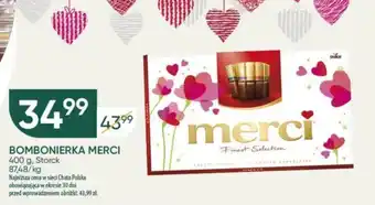 Chata Polska BOMBONIERKA MERCI 400 g oferta