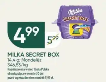 Chata Polska MILKA SECRET BOX 14,4 g oferta