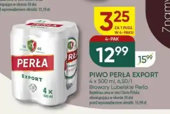 Chata Polska PIWO PERŁA EXPORT 4 x 500 ml oferta