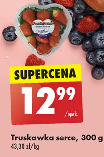 Biedronka Truskawka serce 300 g oferta