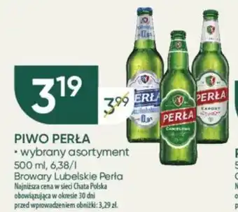 Chata Polska PIWO PERŁA 500 ml oferta