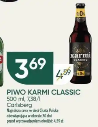 Chata Polska PIWO KARMI CLASSIC 500 ml oferta