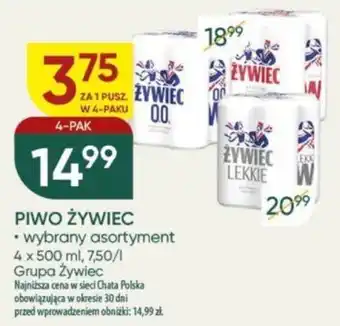 Chata Polska PIWO ŻYWIEC 4 x 500 ml oferta