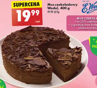 Biedronka Mus czekoladowy Wedel 400 g oferta