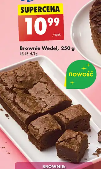 Biedronka Brownie Wedel 250 g oferta