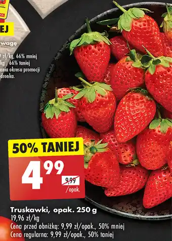 Biedronka Truskawki 250 g oferta