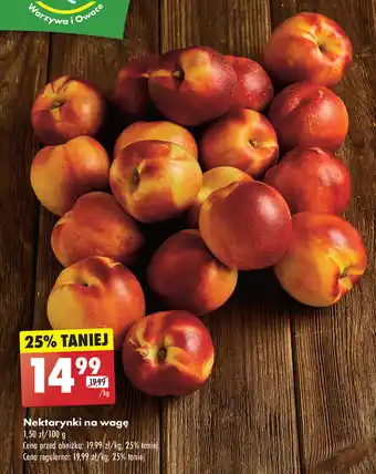 Biedronka Nektarynki 1kg oferta