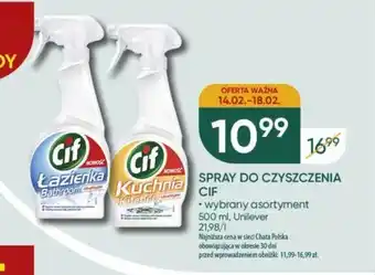 Chata Polska SPRAY DO CZYSZCZENIA CIF 500 ml oferta