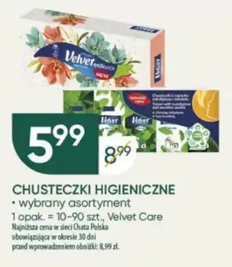 Chata Polska CHUSTECZKI HIGIENICZNE oferta