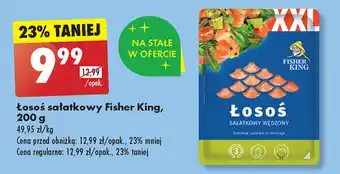 Biedronka Łosoś sałatkowy Fisher King 200 g oferta