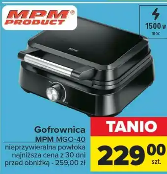 Carrefour Gofrownica MPM oferta