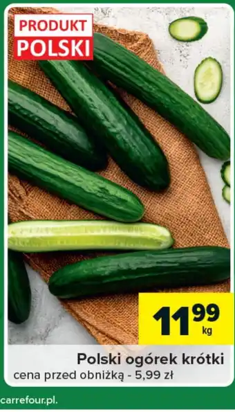 Carrefour Express Ogórek oferta