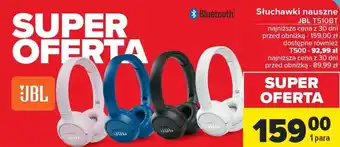 Carrefour Słuchawki bluetooth JBL oferta