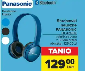 Carrefour Słuchawki bluetooth Panasonic oferta