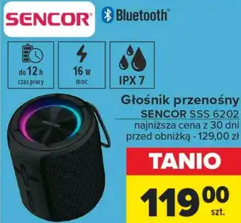 Carrefour Głośnik Sencor oferta